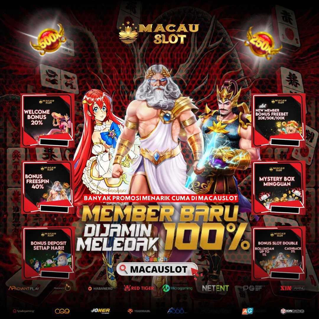 MACAUSLOT : Link Daftar Situs Slot Qris Gacor Deposit 5k 5000 Gampang Menang